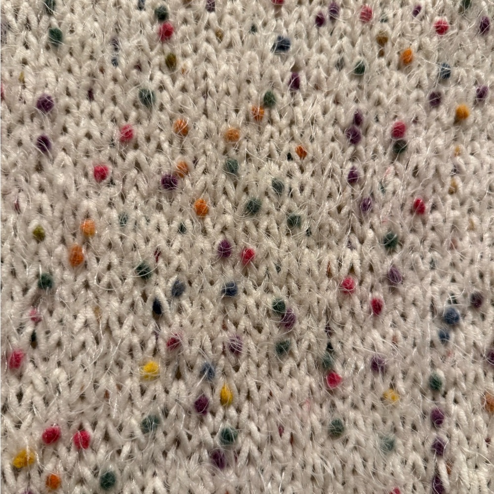 Doe & Rae Multicolor Speckled Cardigan - Picture 4 of 4